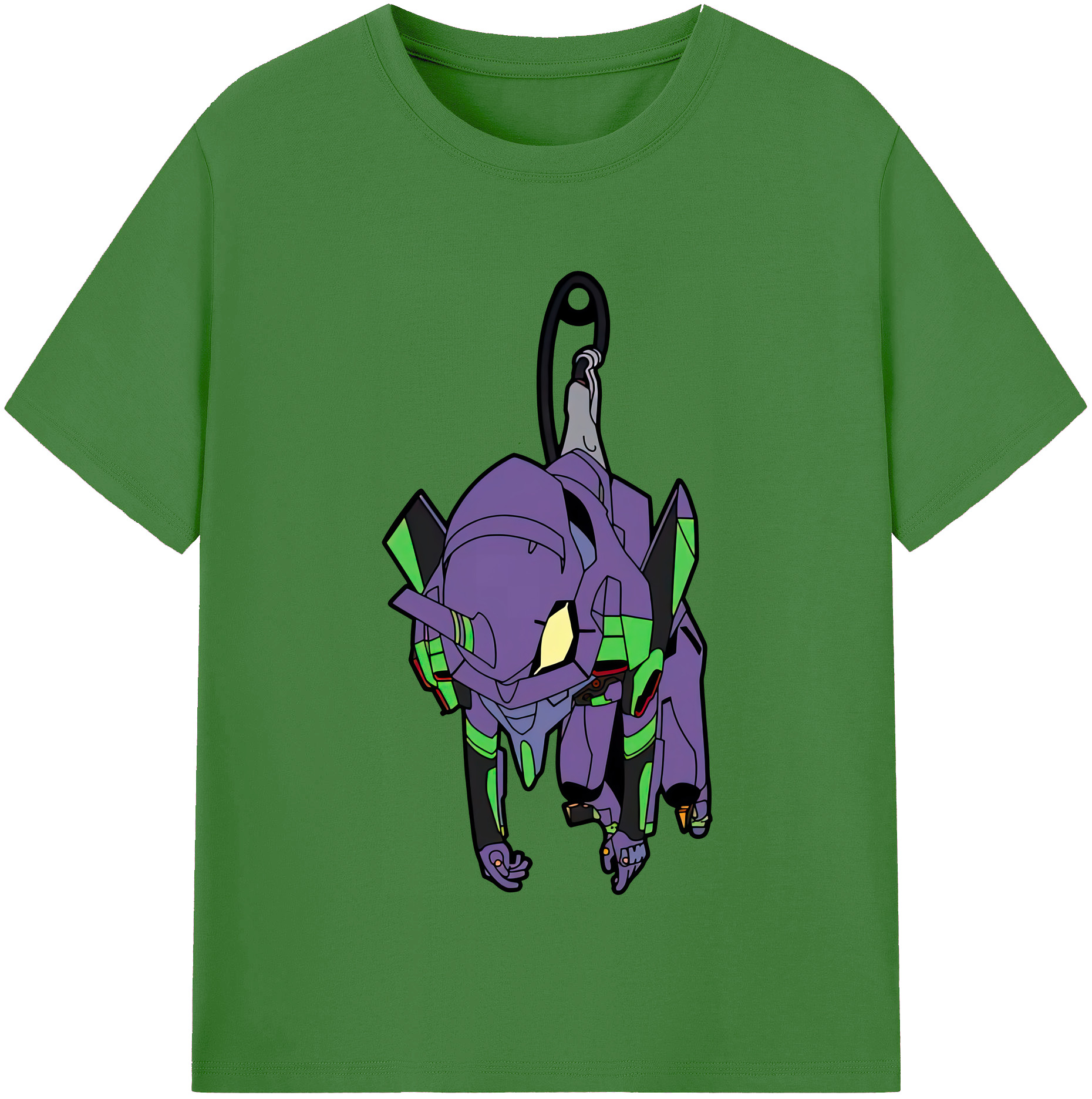 （画像用） EVA 新世紀エヴァンゲリオン レディースカジュアルプリントTシャツ（綿100％）